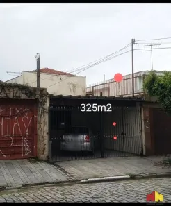 Lote/Terreno à venda, 325m² no Chácara Califórnia, São Paulo