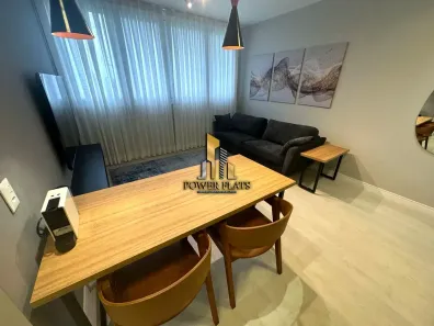 Flat com 1 Quarto para alugar, 40m² no Vila São Francisco (Zona Sul), São Paulo