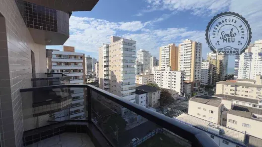 Apartamento com 1 Quarto para alugar, 78m² no Canto do Forte, Praia Grande