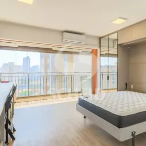 Flat com 1 Quarto à venda, 30m² no Santo Amaro, São Paulo