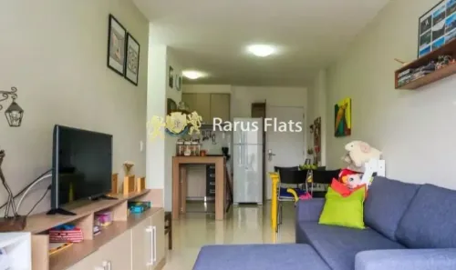 Flat com 1 Quarto para alugar, 42m² no Pinheiros, São Paulo