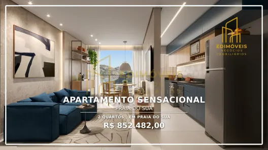 Apartamento com 2 Quartos à venda, 58m² no Praia do Suá, Vitória