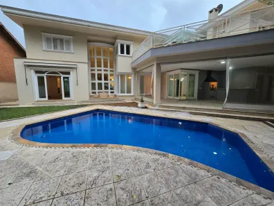 Casa de Condomínio com 5 Quartos para alugar, 571m² no Alphaville, Santana de Parnaíba