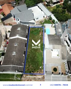 Lote/Terreno à venda, 300m² no Oficinas, Ponta Grossa