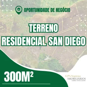 Lote/Terreno à venda, 300m² no Residencial San Diego, Franca