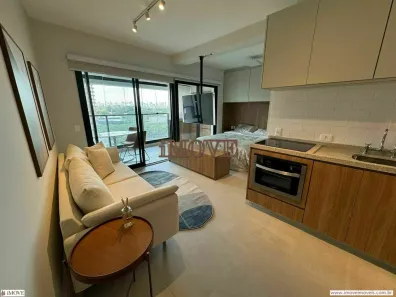 Apartamento com 1 Quarto para alugar, 38m² no Indianópolis, São Paulo