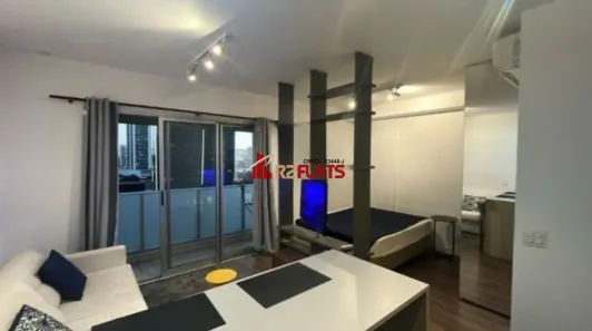 Flat com 1 Quarto para alugar, 33m² no Santo Amaro, São Paulo