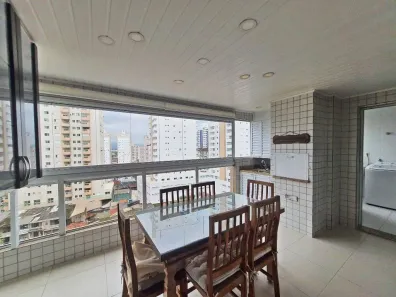 Apartamento com 3 Quartos para venda ou aluguel, 122m² no Aviação, Praia Grande