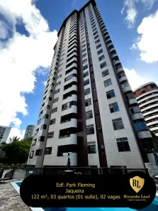 Apartamento com 3 Quartos para alugar, 122m² no Jaqueira, Recife