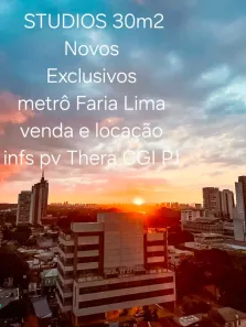 Apartamento com 1 Quarto para venda ou aluguel, 29m² no Pinheiros, São Paulo