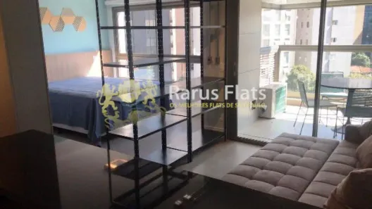 Flat com 1 Quarto para alugar, 43m² no Jardim Paulista, São Paulo