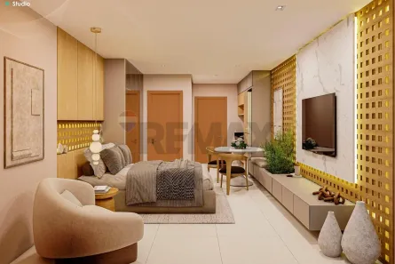 Apartamento com 1 Quarto à venda, 36m² no São Jorge, Maceió