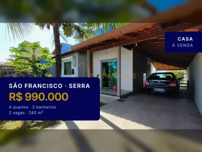 Casa com 4 Quartos à venda, 240m² no São Francisco, Serra