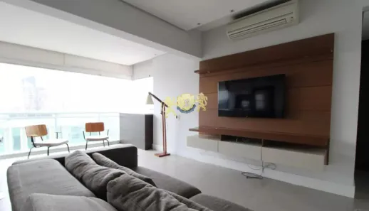 Apartamento com 1 Quarto para alugar, 68m² no Brooklin Paulista, São Paulo