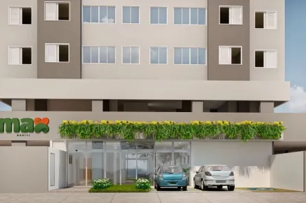 Apartamento com 2 Quartos para alugar, 51m² no Vila Rosa, Goiânia