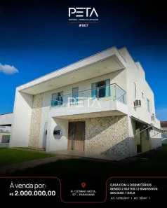 Casa com 4 Quartos à venda, 312m² no Paraviana, Boa Vista