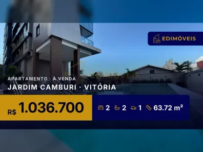Apartamento com 2 Quartos à venda, 63m² no Jardim Camburi, Vitória