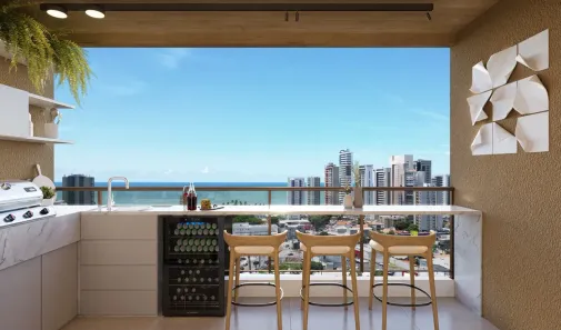 Apartamento com 1 Quarto à venda, 48m² no Piedade, Jaboatão dos Guararapes