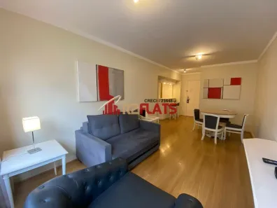 Flat com 1 Quarto para alugar, 45m² no Itaim Bibi, São Paulo