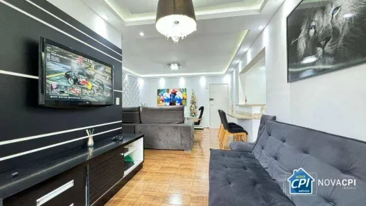 Apartamento com 2 Quartos à venda, 100m² no Guilhermina, Praia Grande