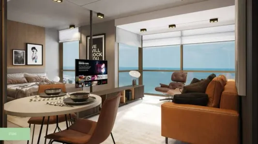 Apartamento com 1 Quarto à venda, 51m² no Pina, Recife