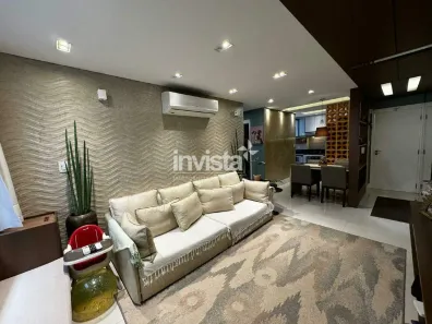 Apartamento com 2 Quartos à venda, 56m² no Ponta da Praia, Santos