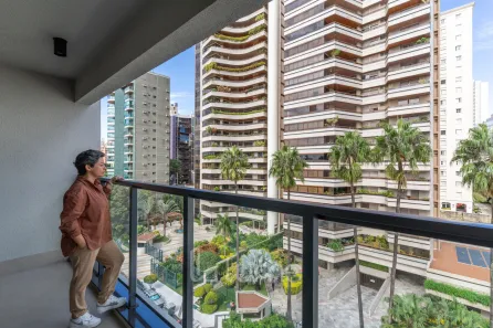 Apartamento com 1 Quarto para alugar, 39m² no Cambuí, Campinas
