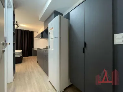 Apartamento com 1 Quarto para alugar, 25m² no Santo Amaro, São Paulo