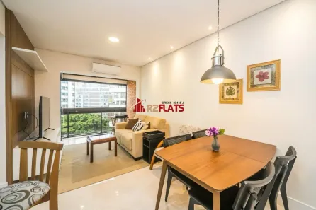 Flat com 1 Quarto para alugar, 43m² no Vila Nova Conceição, São Paulo