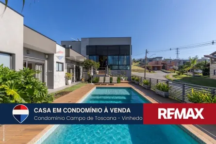 Casa de Condomínio com 4 Quartos à venda, 382m² no Monte Alegre, Vinhedo