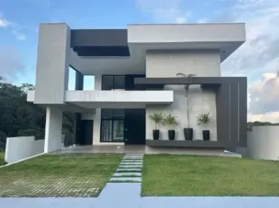 Casa de Condomínio com 4 Quartos à venda, 280m² no Alphaville (Abrantes), Camaçari