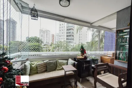 Apartamento com 3 Quartos à venda, 120m² no Santo Amaro, São Paulo