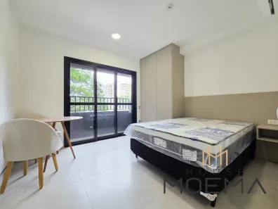 Apartamento com 1 Quarto para alugar, 30m² no Indianópolis, São Paulo