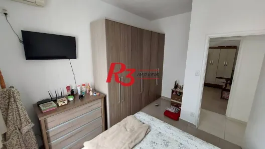 Apartamento com 3 Quartos à venda, 89m² no José Menino, Santos