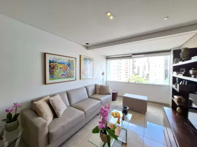 Apartamento com 3 Quartos para alugar, 100m² no Lourdes, Belo Horizonte