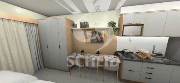 Flat com 1 Quarto à venda, 27m² no Paraíso, São Paulo