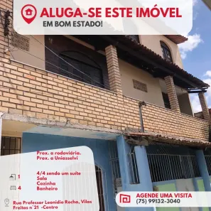 Casa com 3 Quartos para alugar, 10m² no Centro, Feira de Santana