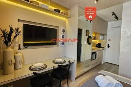 Apartamento com 1 Quarto para alugar, 32m² no Centro, Curitiba