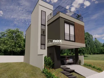 Casa de Condomínio com 4 Quartos à venda, 169m² no Santa Cândida, Curitiba