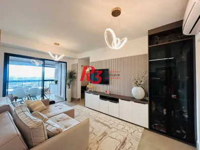 Apartamento com 2 Quartos para alugar, 83m² no Boqueirão, Santos