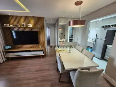 Apartamento com 2 Quartos à venda, 70m² no Vila Humaitá, Santo André