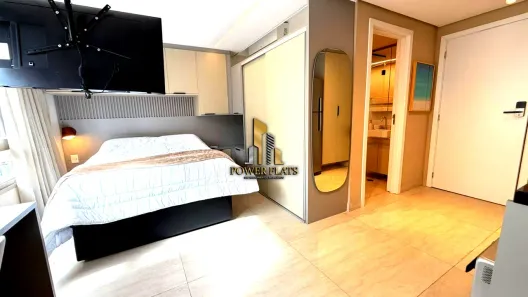 Flat com 1 Quarto para alugar, 35m² no Pinheiros, São Paulo