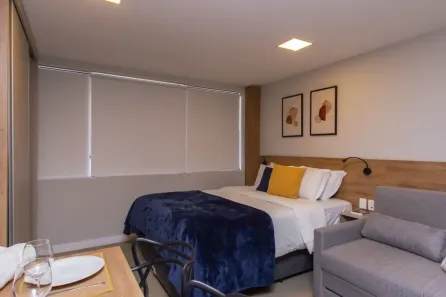 Apartamento com 1 Quarto para alugar, 29m² no Três Figueiras, Porto Alegre