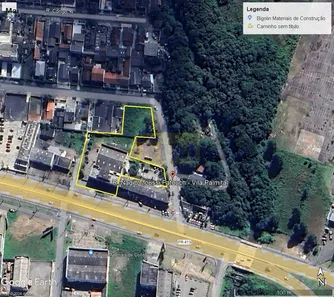 Lote/Terreno à venda, 3630m² no Pineville, Pinhais