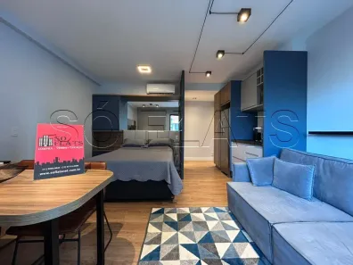 Apartamento com 1 Quarto para alugar, 33m² no Indianópolis, São Paulo