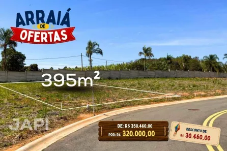 Lote/Terreno à venda, 395m² no Jardim dos Vinhedos, Itupeva