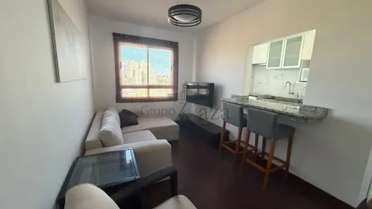 Apartamento com 1 Quarto para alugar, 40m² no Jardim Nova Detroit, São José dos Campos