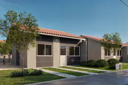 Casa de Condomínio com 2 Quartos à venda, 42m² no Residencial Turiúba, São José de Ribamar