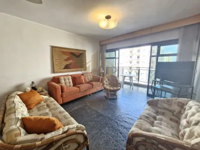 Apartamento com 3 Quartos para alugar, 140m² no Pitangueiras, Guarujá