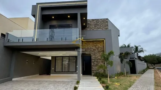 Casa de Condomínio com 4 Quartos à venda, 273m² no Golden Park Residence, Mirassol